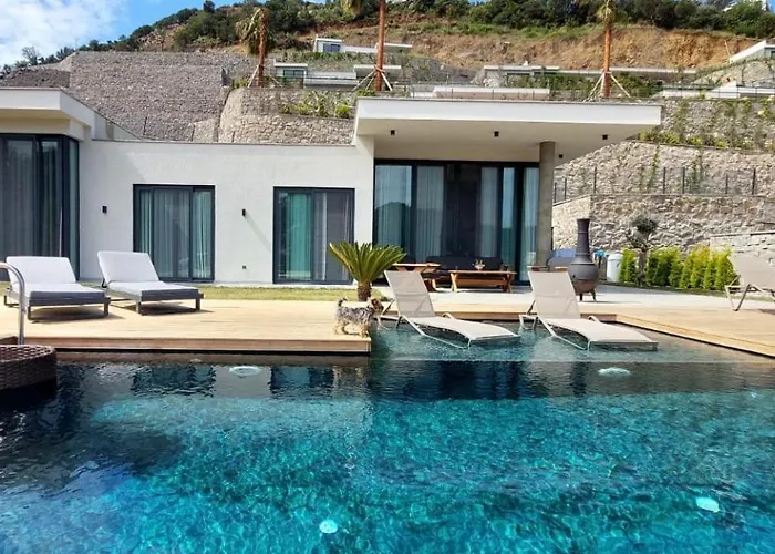 Luxury Villasea View And Private Pool * Бодрум